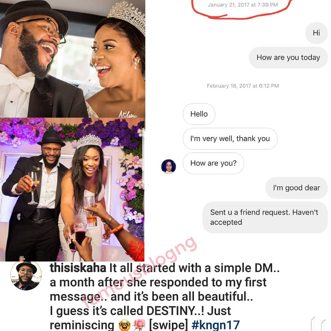 Man Reveals He Married His Wife 10 Months After Sliding Into Her DM